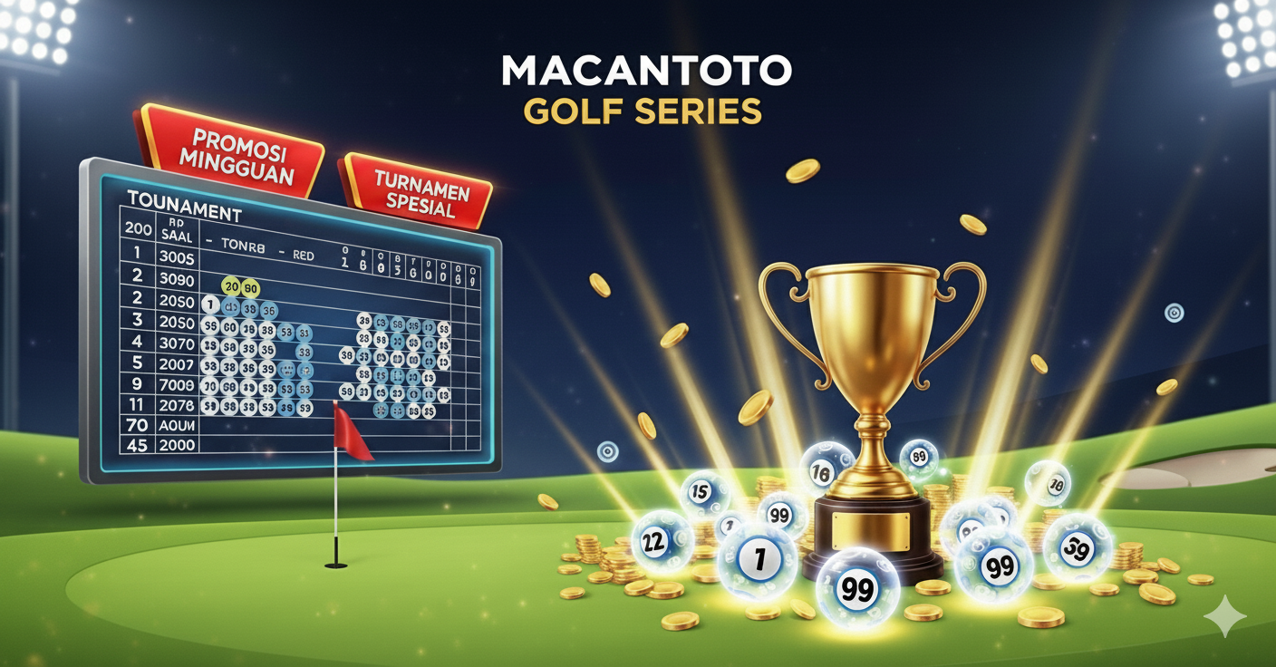 Macantoto Golf Series, togel, promosi mingguan, turnamen.